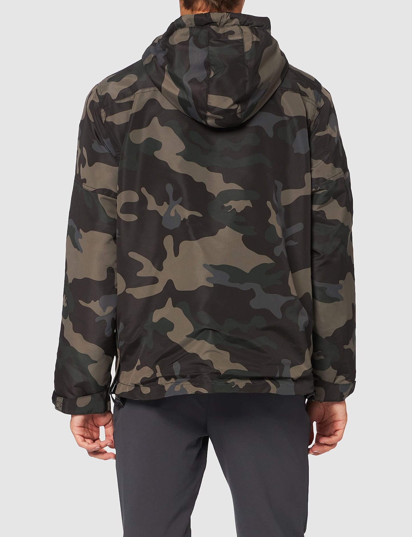 Brandit Men’s Windbreaker Jacket – Fleece-Lined Outdoor Coat