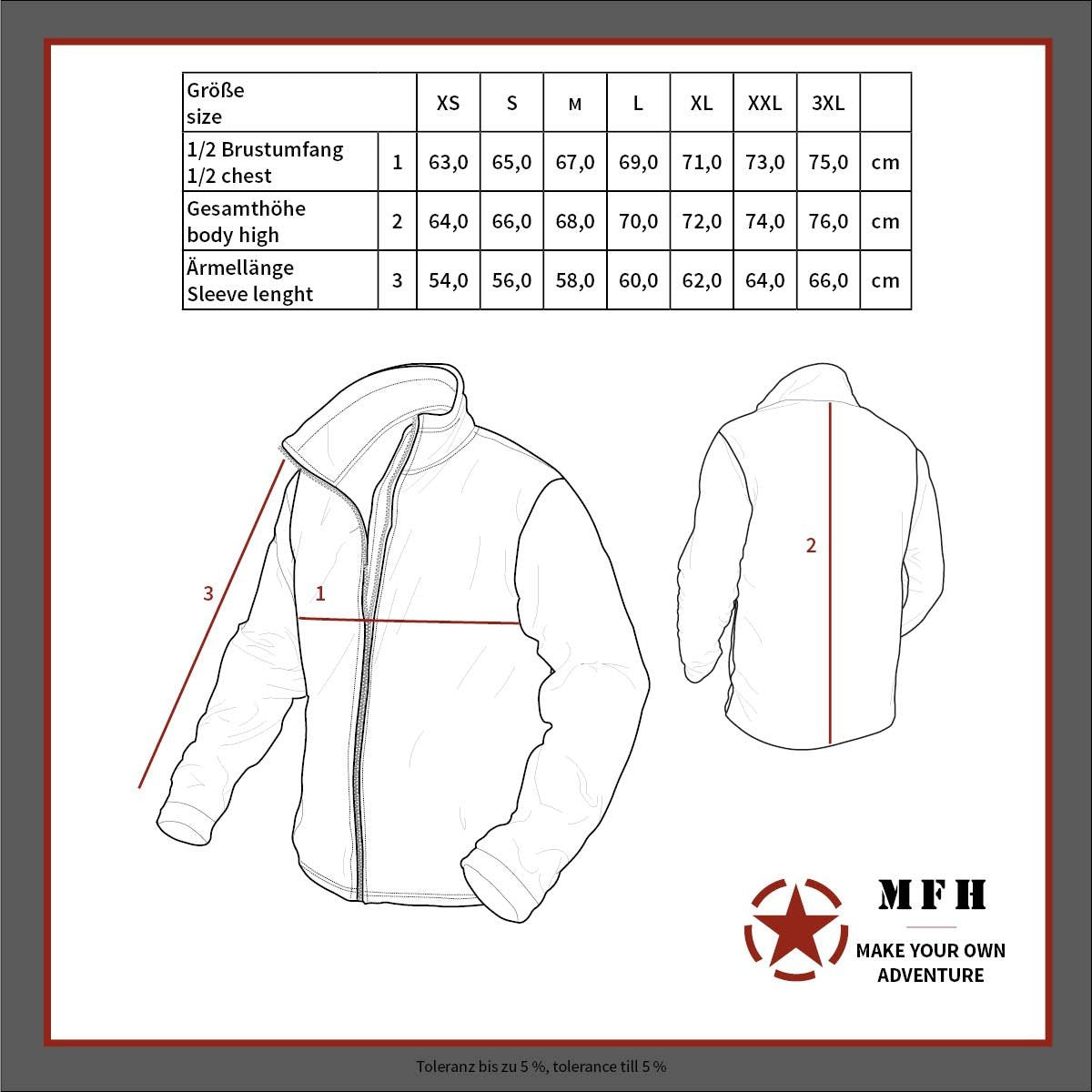 MFH US CWU Flight Jacket Green