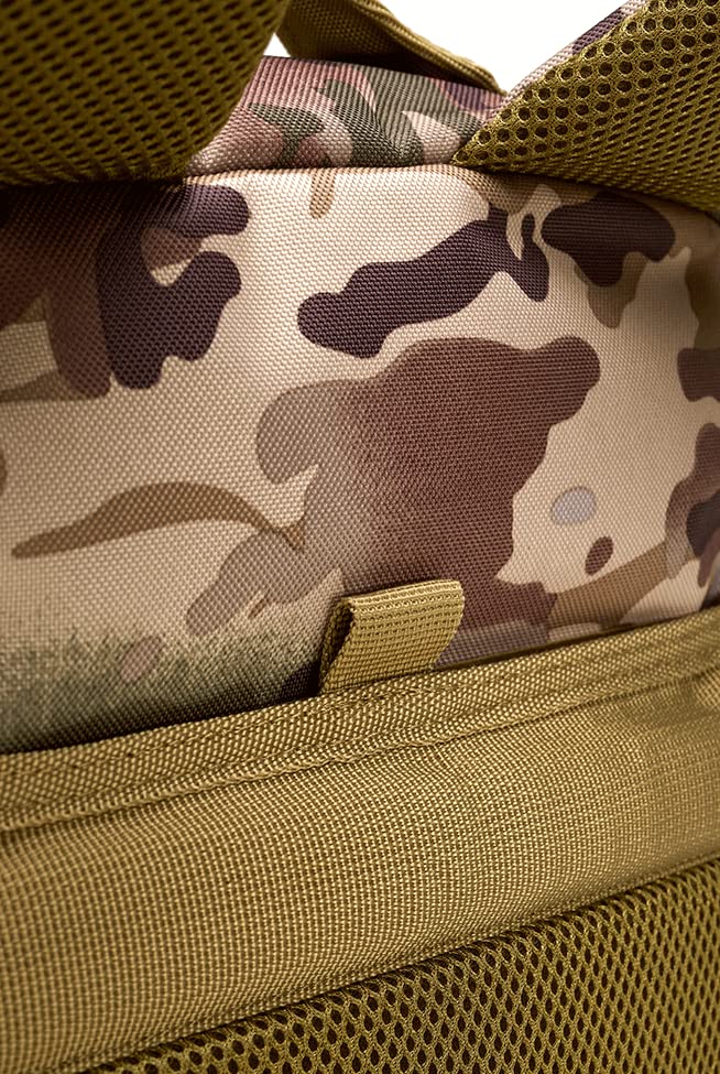 Brandit US Cooper Lasercut Backpack – Large, Tactical Camo, Unisex Rucksack