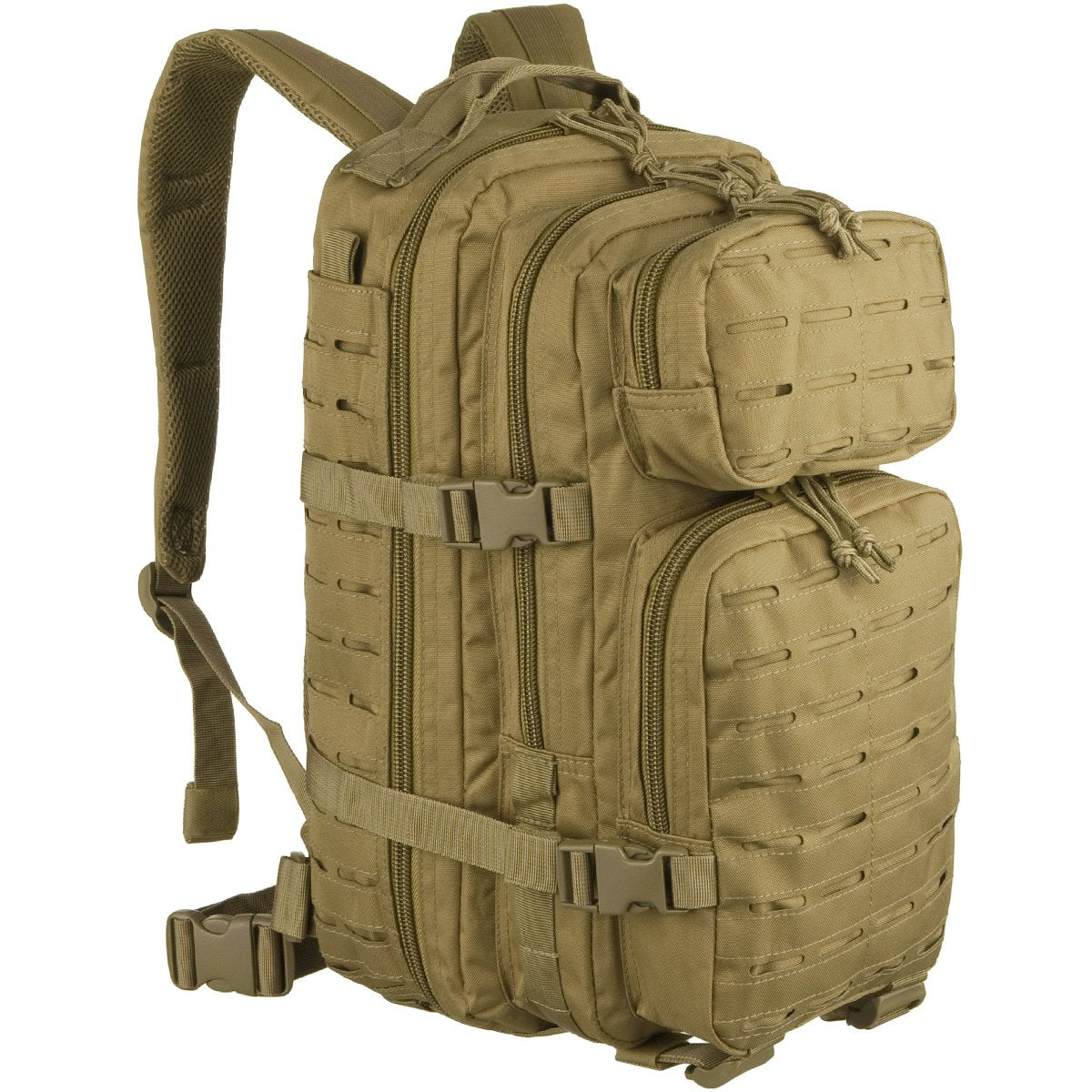 Mil-Tec US Laser Cut Assault Backpack Sm 20L Coyote