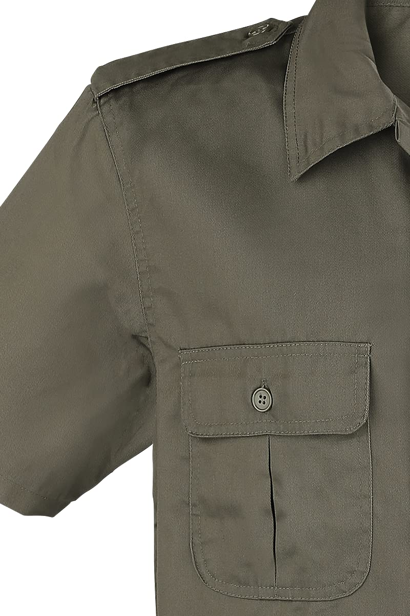 Brandit US Shirt Short Sleeve Olive