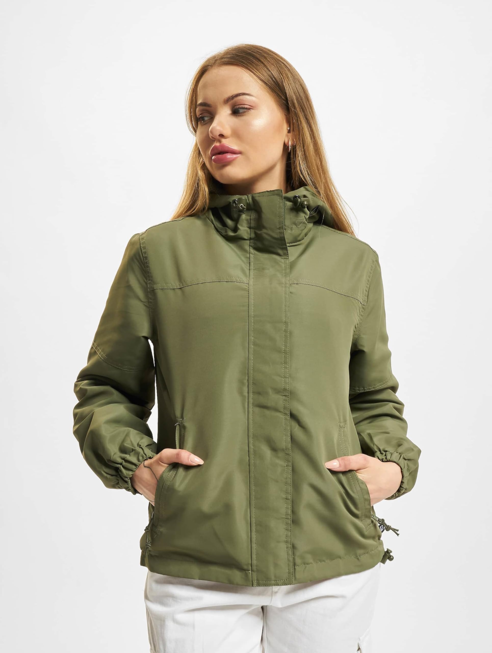 Brandit Ladies Summer Windbreaker – Olive, Size 5XL, Lightweight Jacket