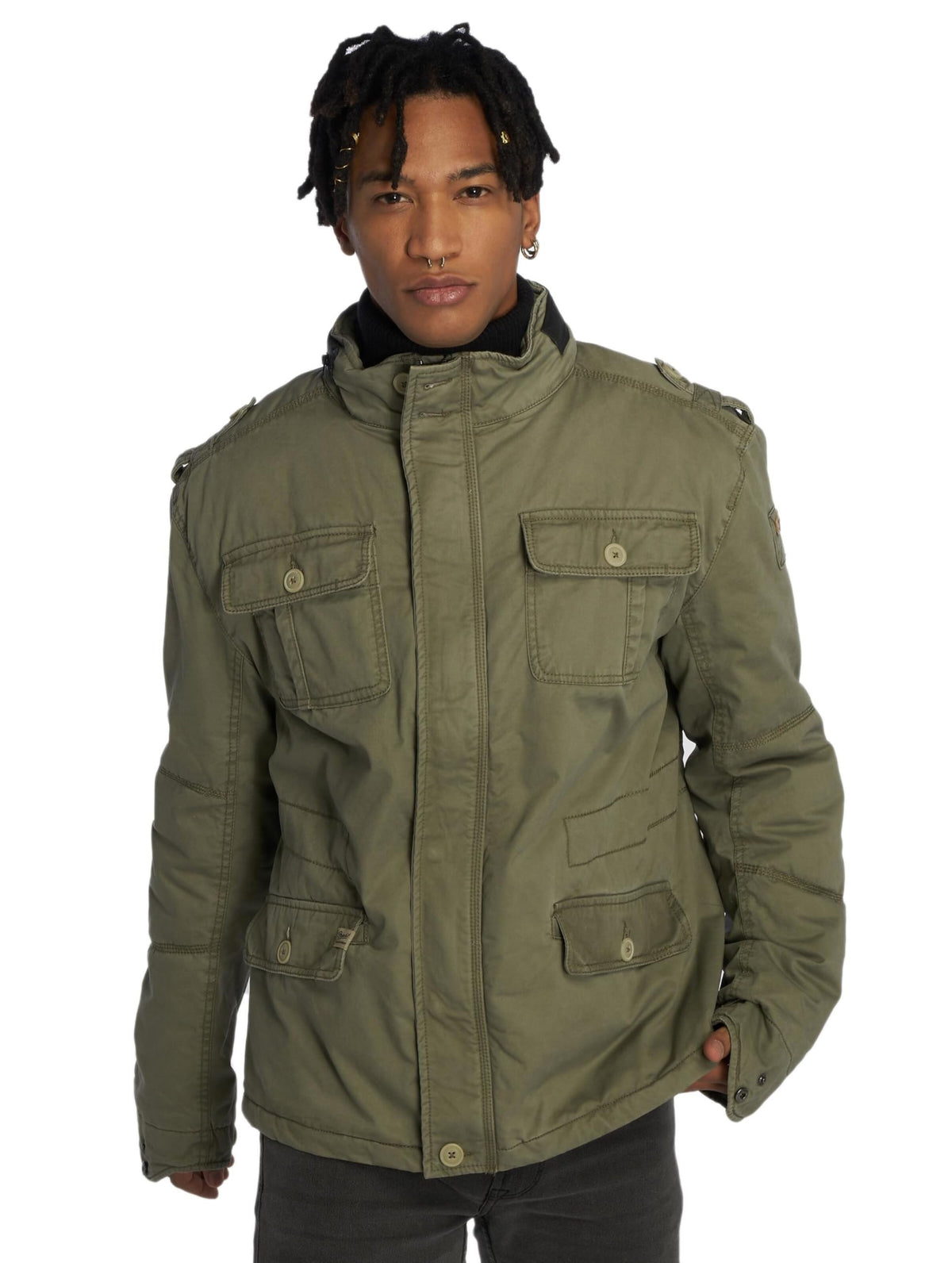 Brandit Britannia Winter Jacket Dark Camo