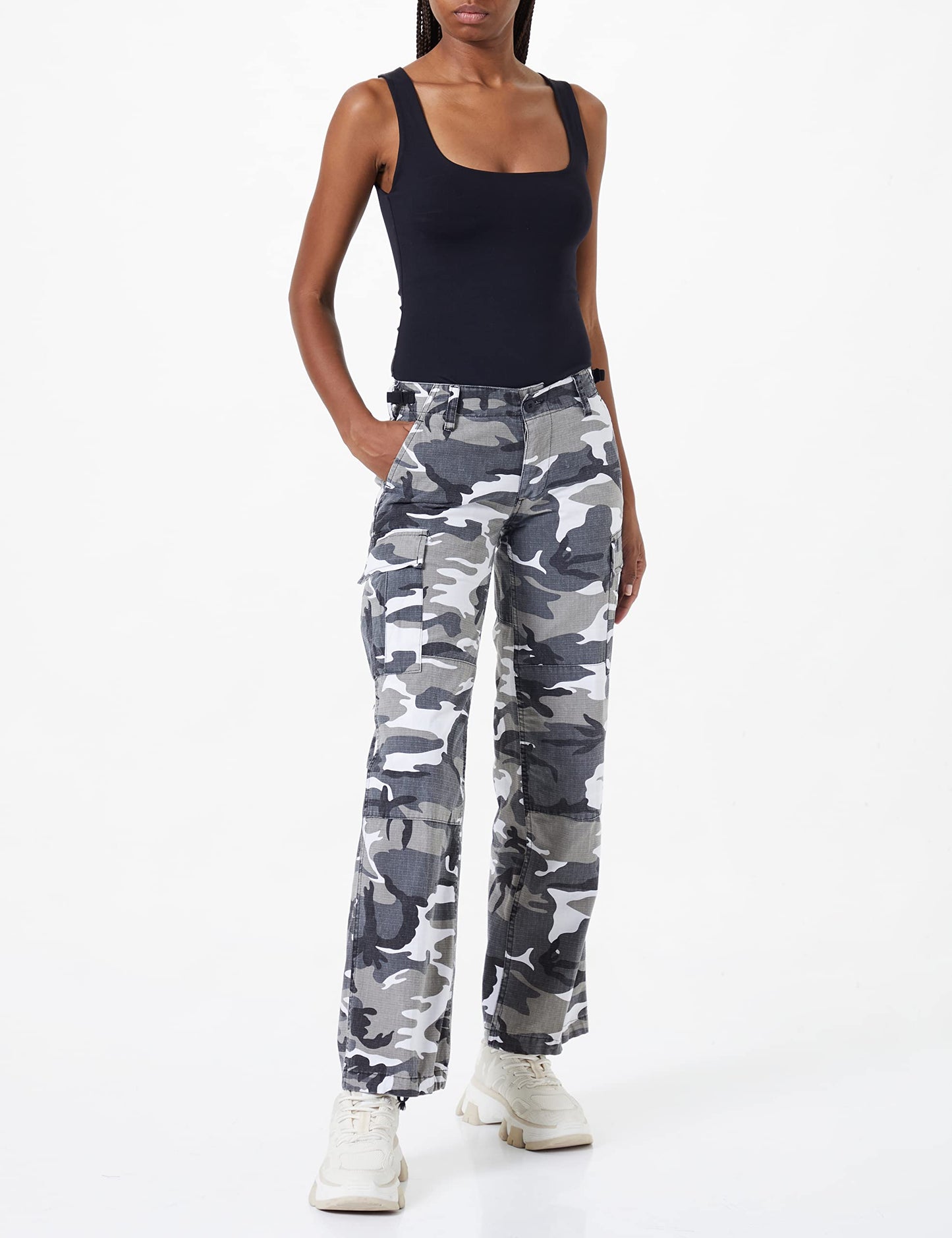 Mil-Tec US Women’s BDU Trousers Urban Camo Cotton Ripstop Pants