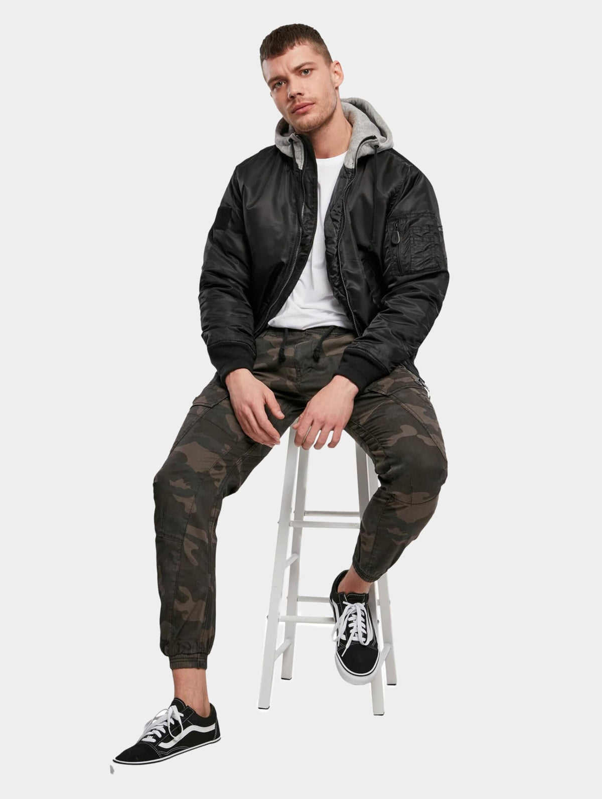 Brandit MA1 Sweat Hooded Jacket