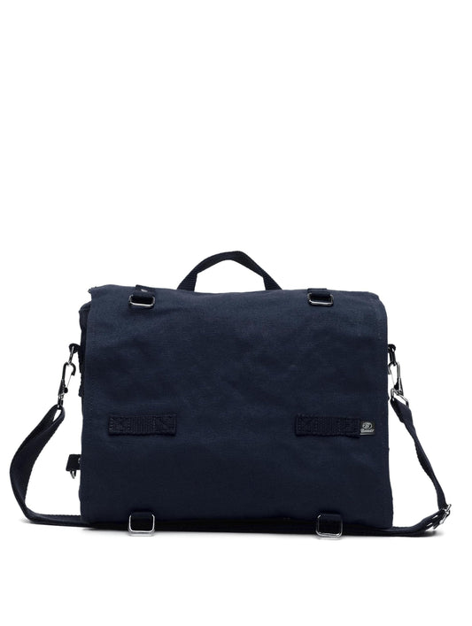 Brandit Canvas Bag – Large, Navy Blue, Durable Shoulder Messenger Bag
