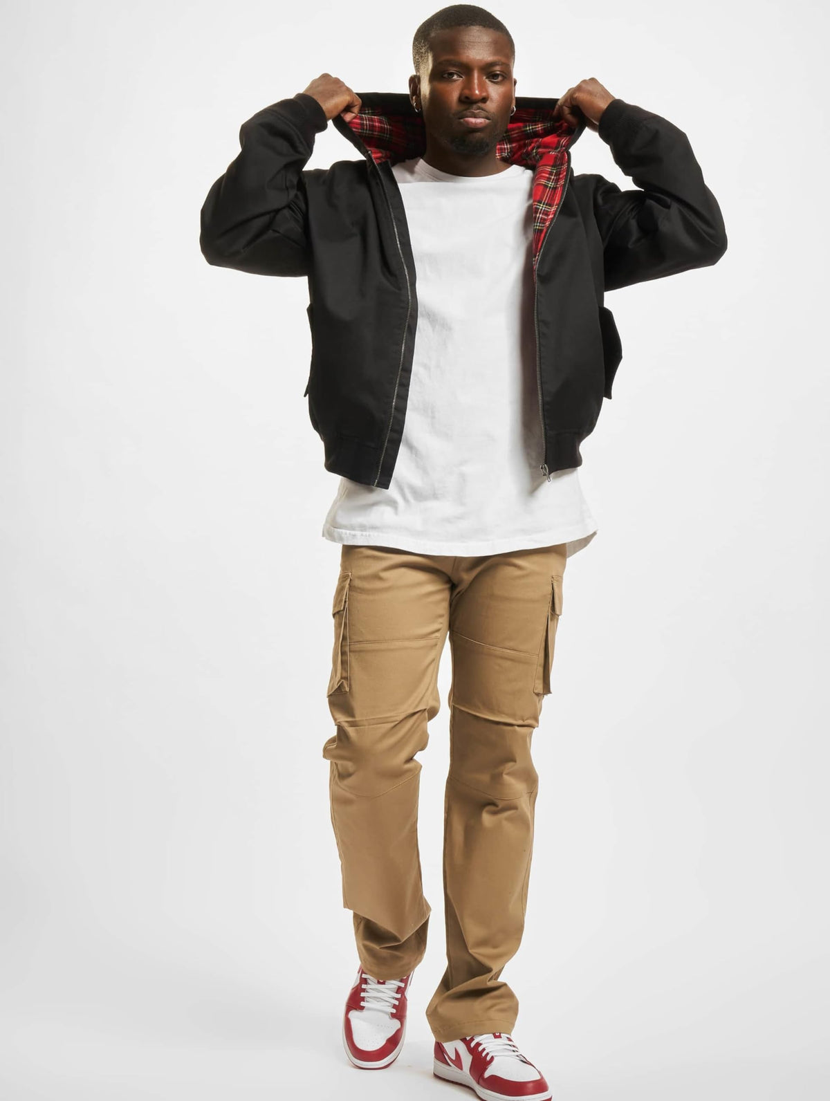 Brandit Lord Canterbury Hooded Jacket Black