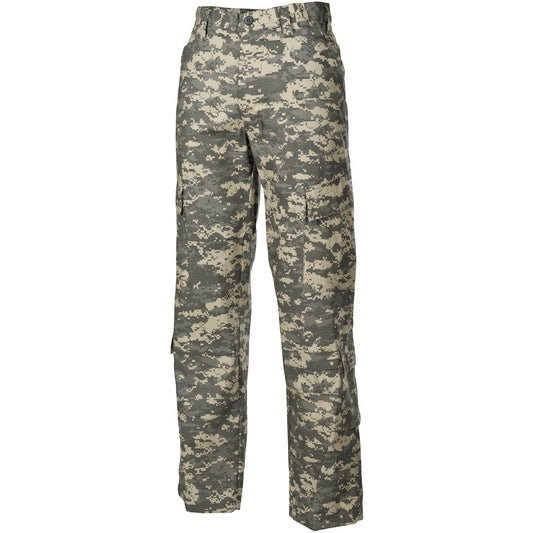 MFH ACU Trousers – AT-Digital Ripstop Combat Military Pants
