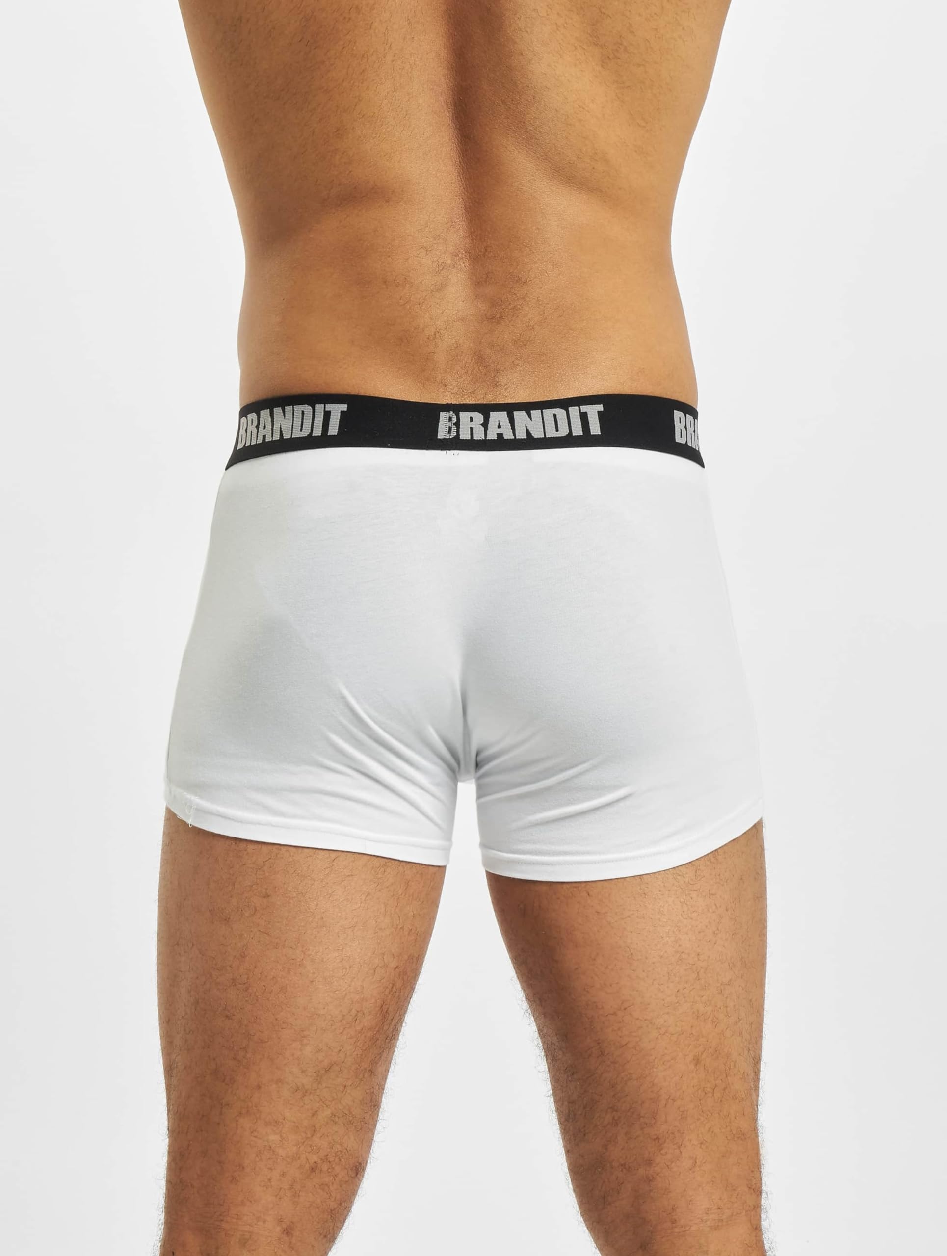 Brandit Men’s Boxer Shorts 2-Pack White M – Cotton Comfortable Underwear