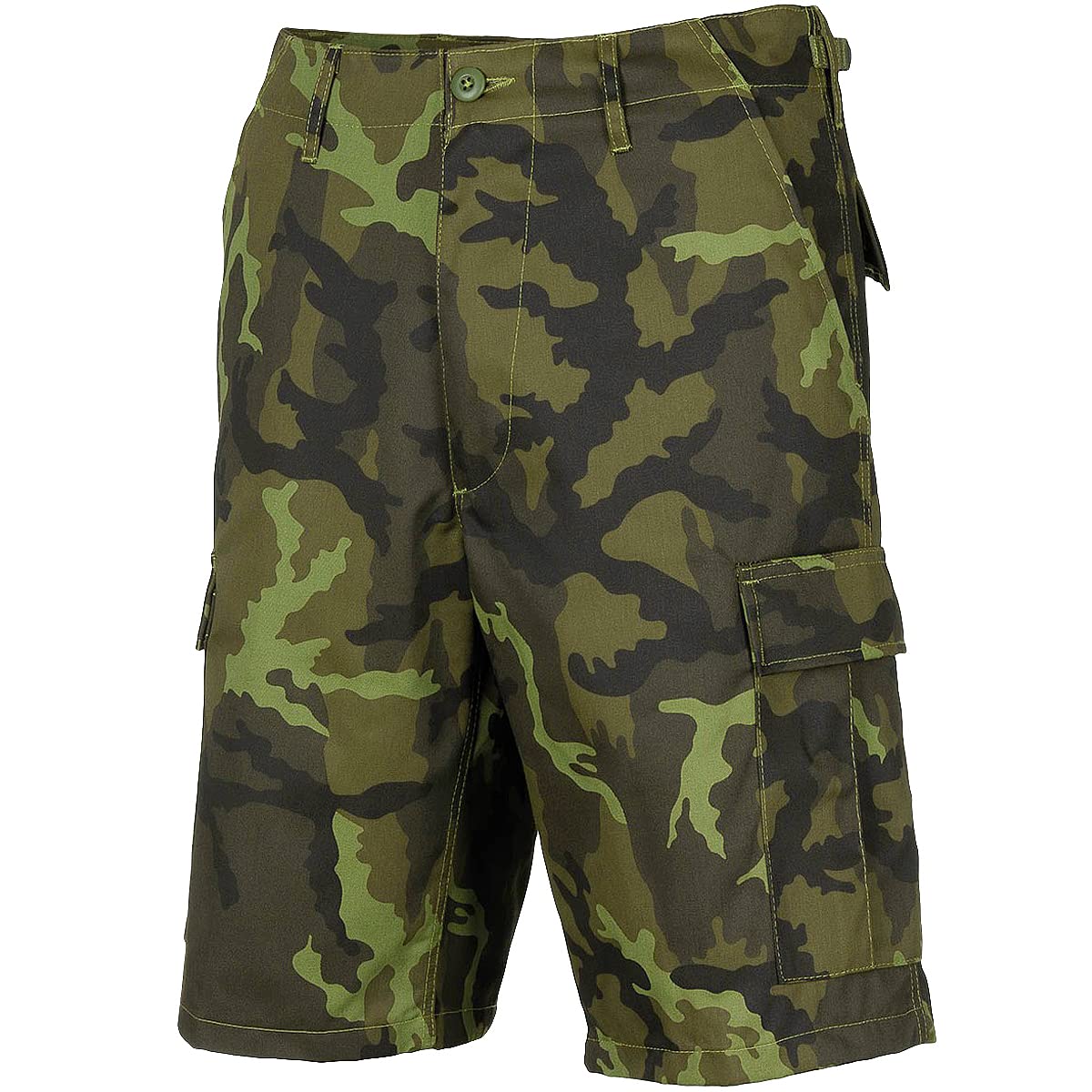MFH US BDU Bermuda Shorts – Czech Woodland Camo Ripstop Tactical