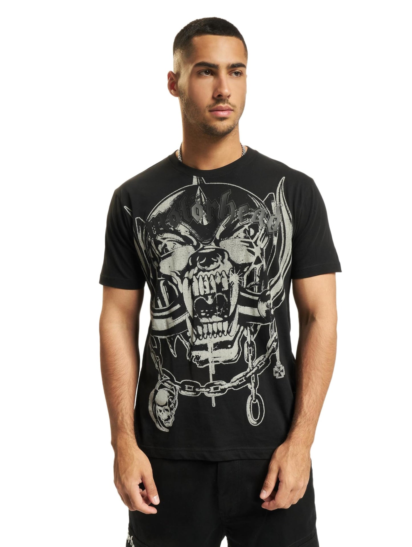 Brandit Motörhead T-Shirt Warpig Print Black – Official Cotton Band Tee