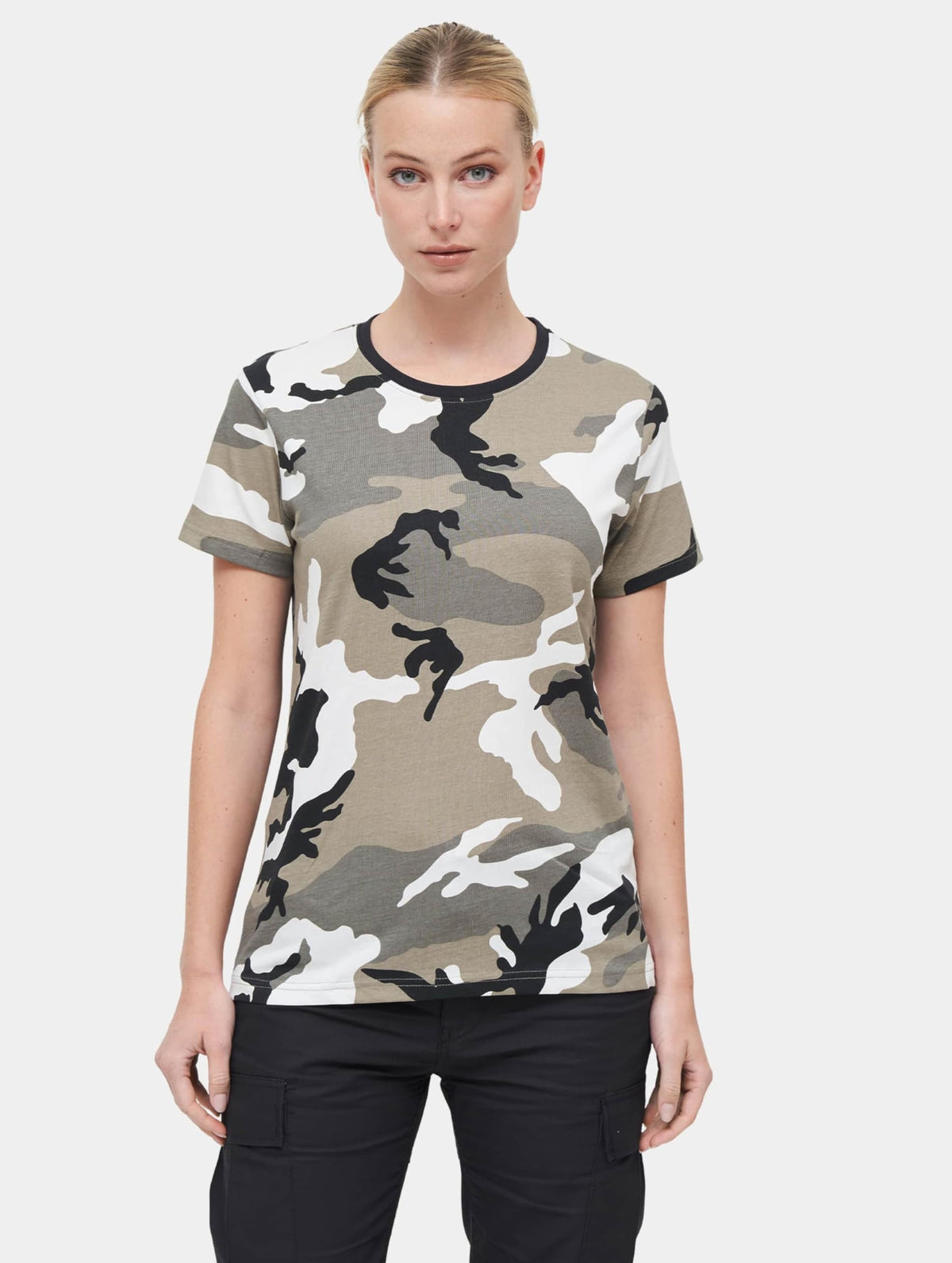 Brandit Women T-Shirt Urban Camo