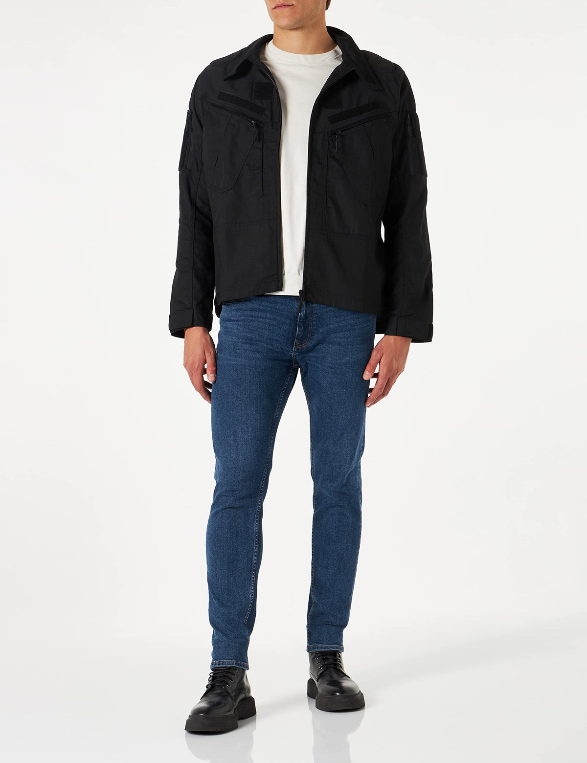 Mil-Tec Combat Jacket Chimera Black