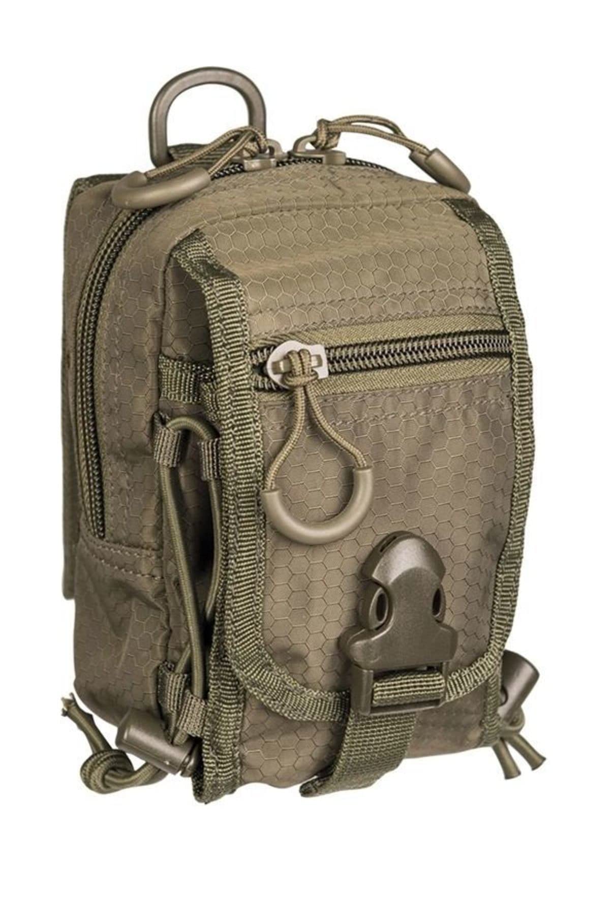 Mil-Tec Multipurpose Belt Pouch OD Green HEXTAC MOLLE Tactical