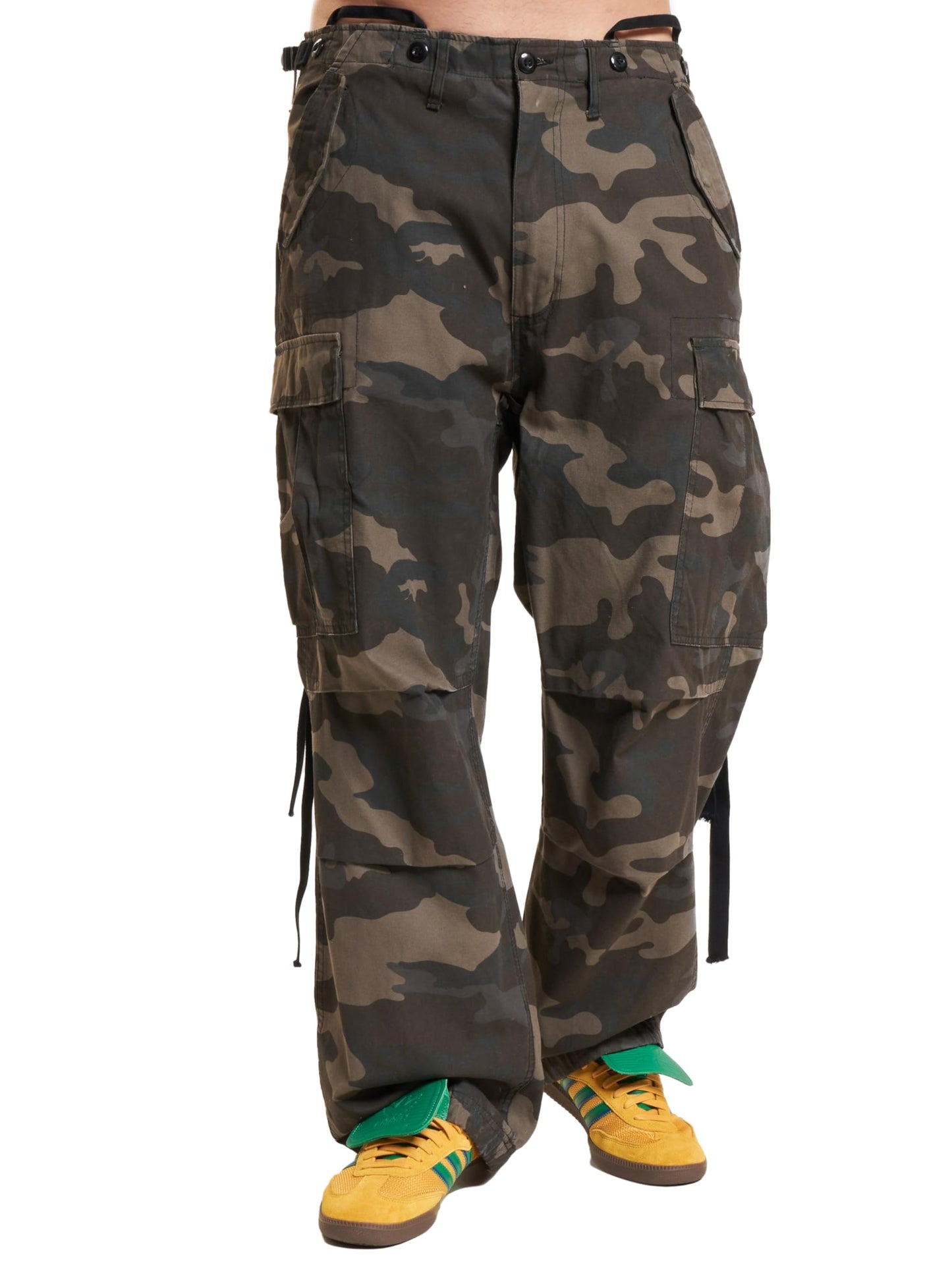 Brandit Men’s US Ranger Trousers Olive – Classic Military Cargo Pants