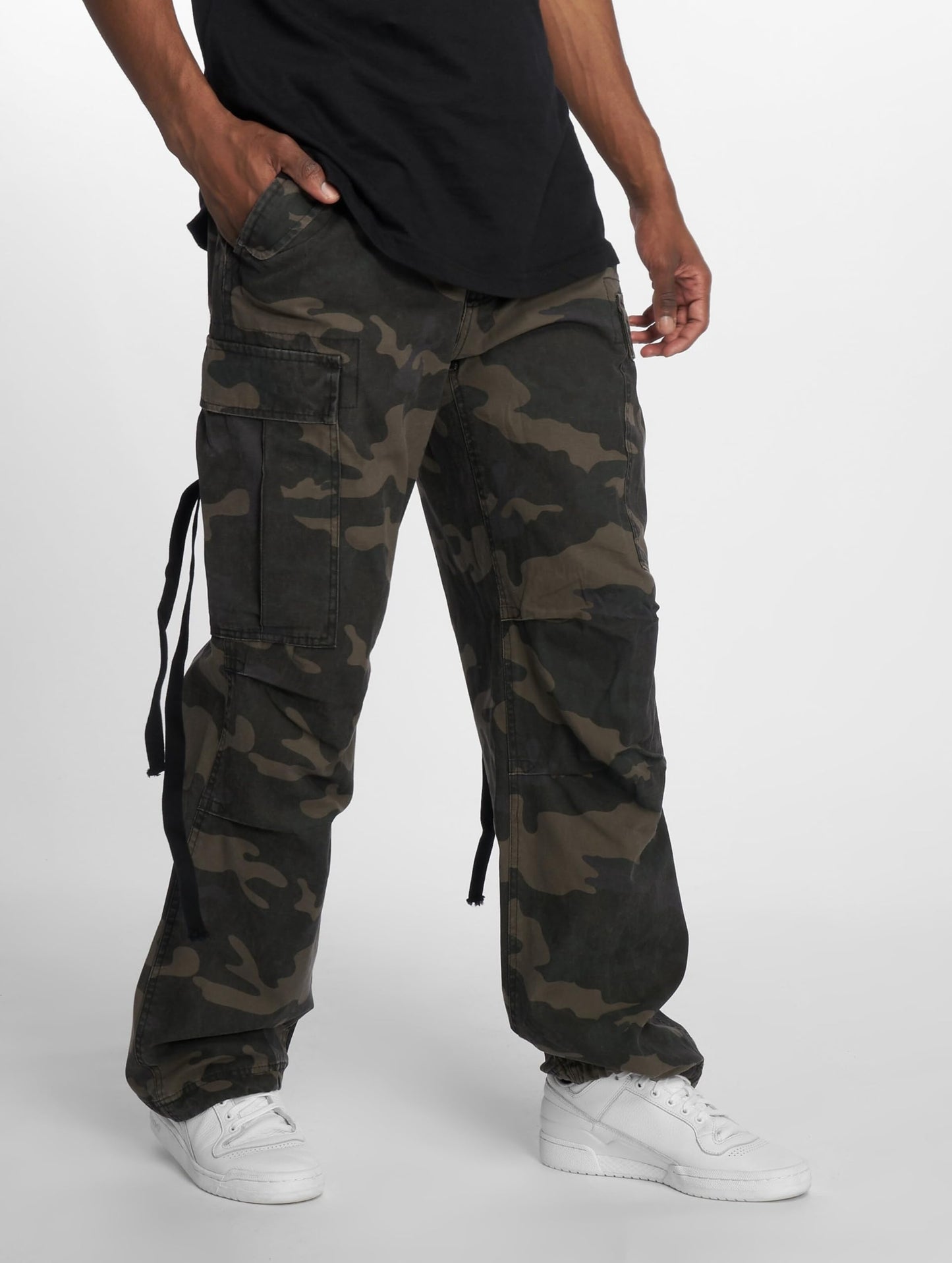 Brandit M65 Vintage Cargo Army Trousers Dark camo - 5XL
