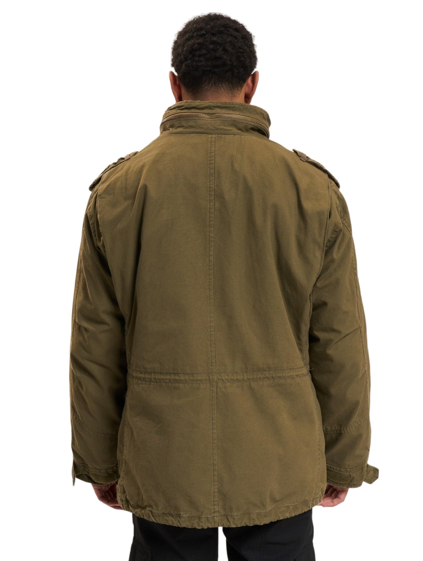 Brandit Men’s M-65 Giant Jacket Olive – Vintage Military Field Coat XXL