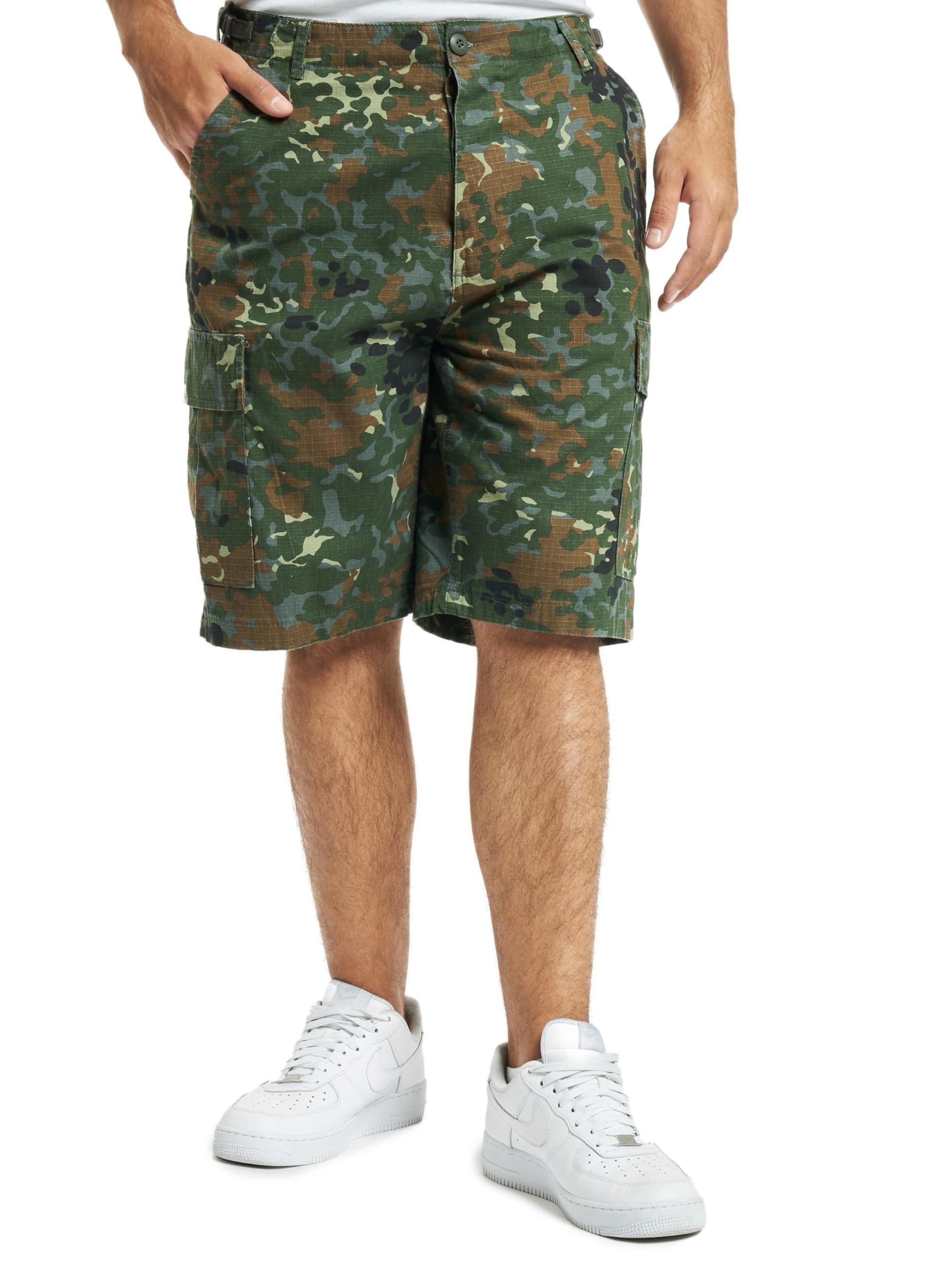 Brandit BDU Ripstop Shorts Woodland