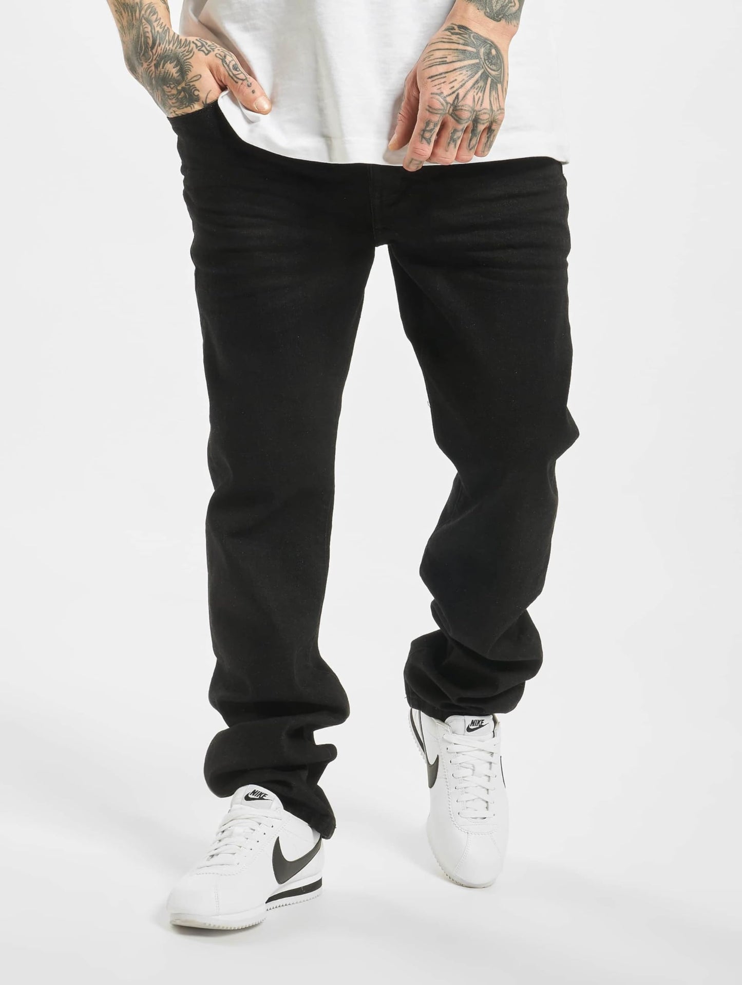 Brandit Men’s Mason Denim Pants Unwashed Black – Vintage Denim Jeans