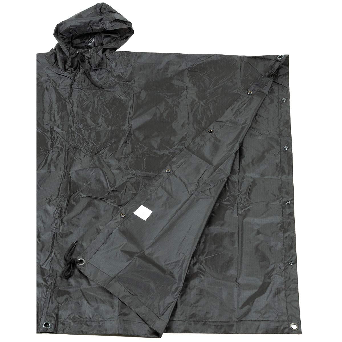 MFH Poncho Ripstop Ca. 144 X223 Cm Black