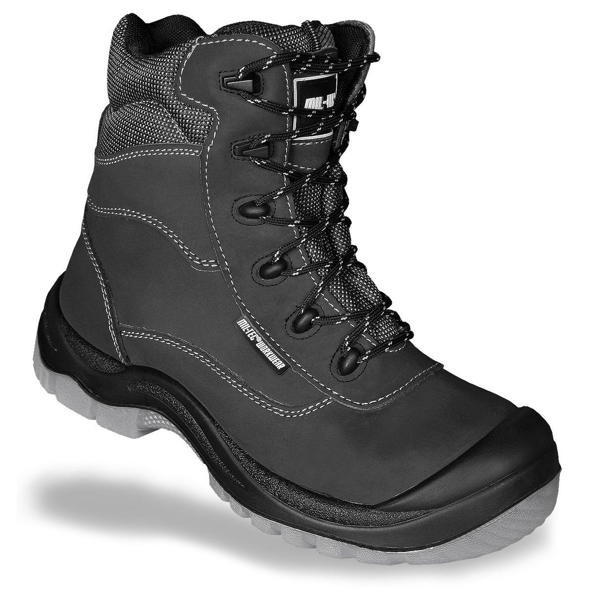 Mil-Tec High Work Boots with Plastic Toe Cap