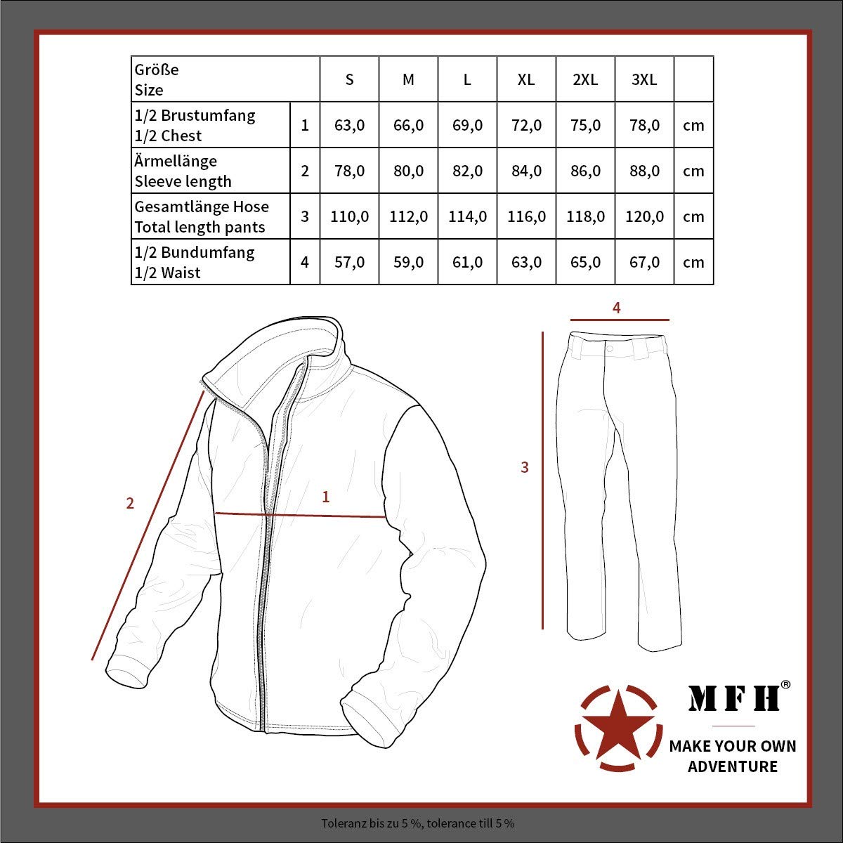 MFH Rain Suit 2-part Flecktarn