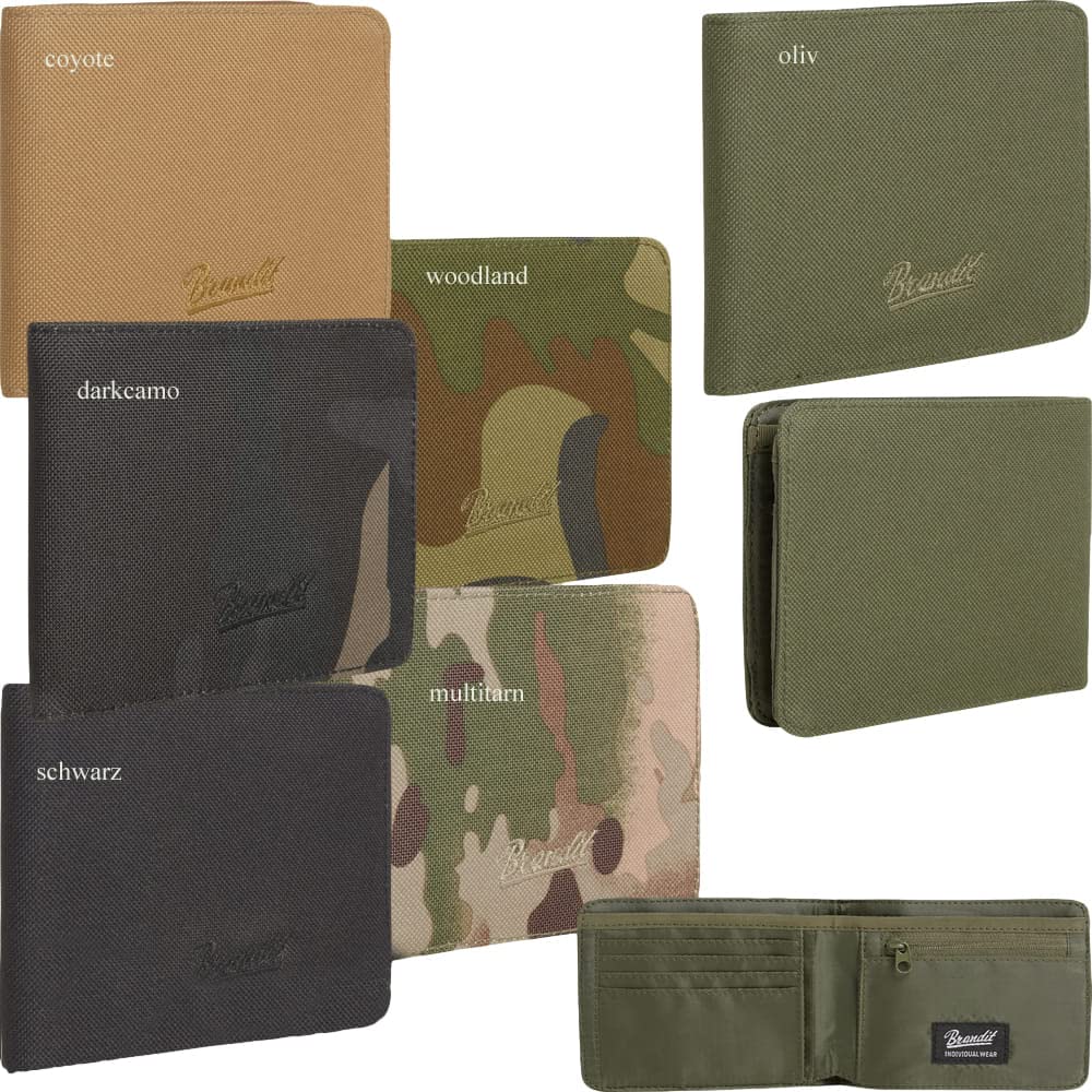 Brandit Wallet Four Woodland
