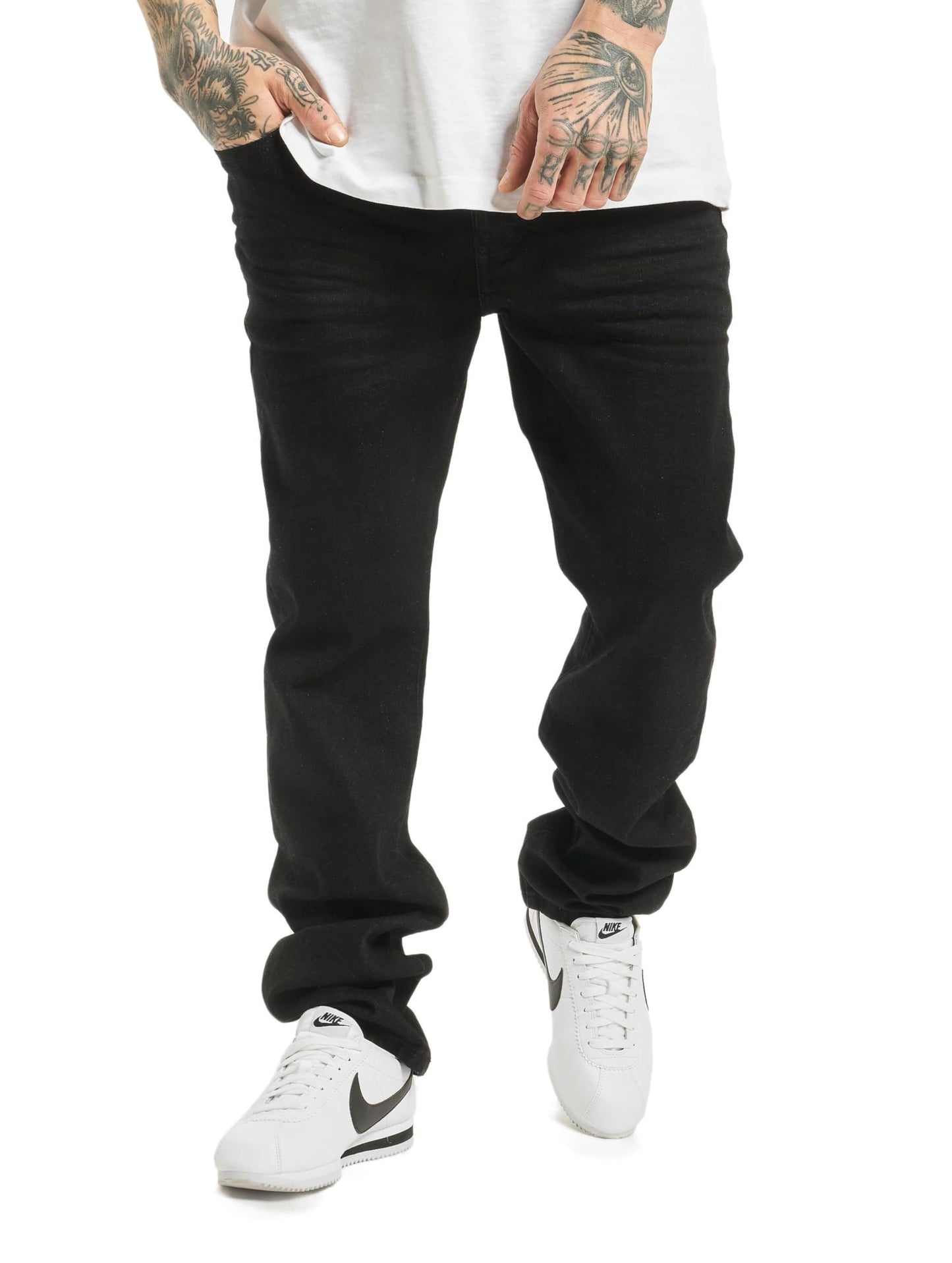 Brandit Men’s Mason Denim Pants Unwashed Black – Vintage Denim Jeans