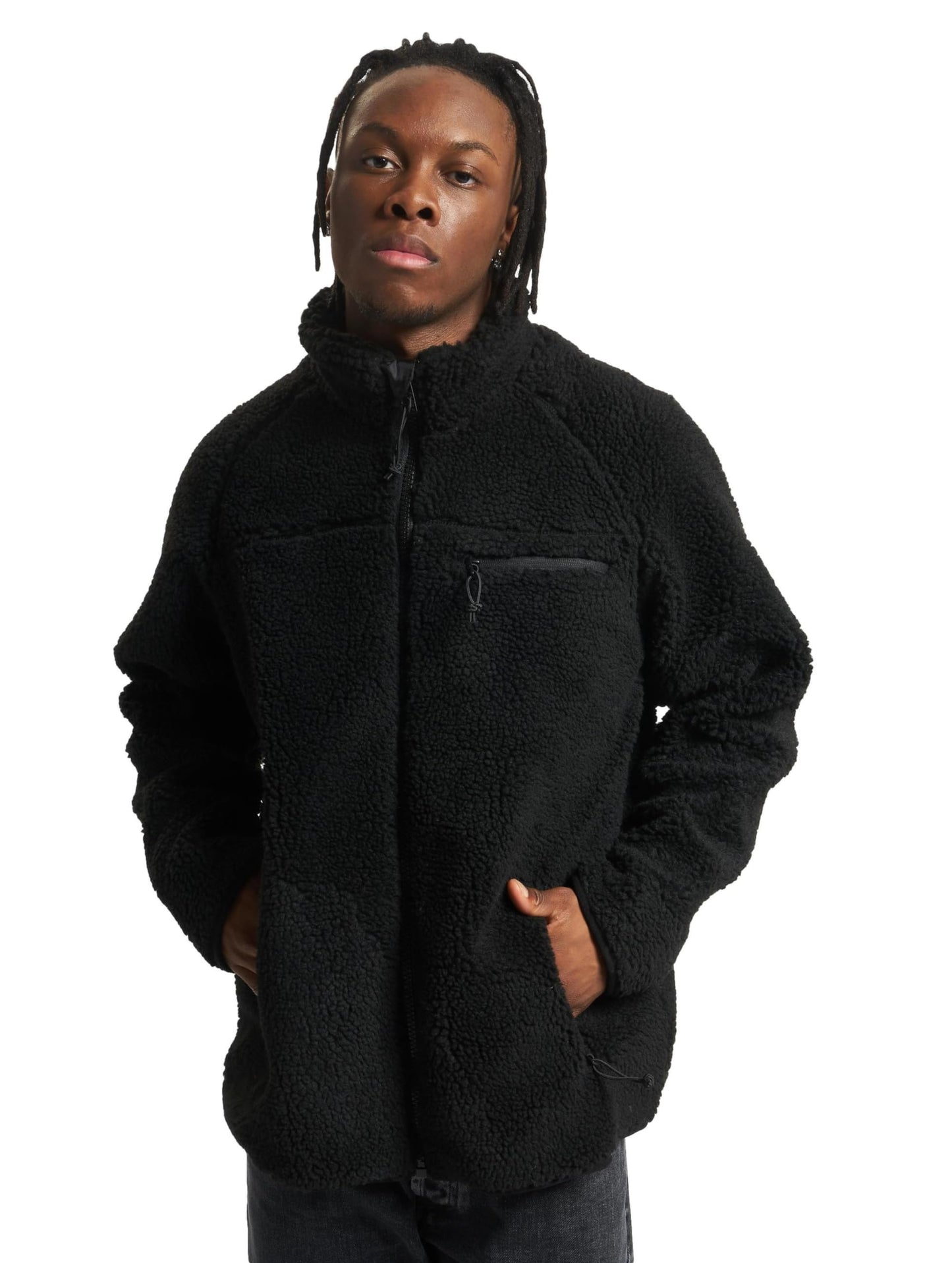 Brandit Men’s Fleece Full Zip Jacket – Warm Lightweight Outdoor Layer