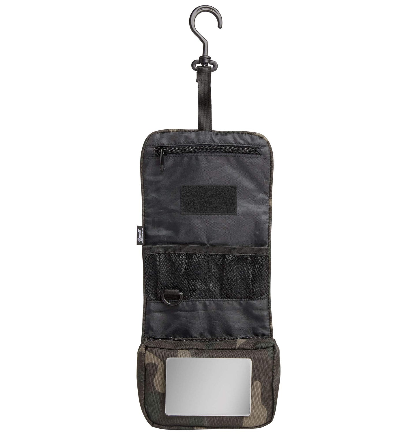 Brandit Toiletry Bag – Medium & Large, With Mirror, Travel & Outdoor Use