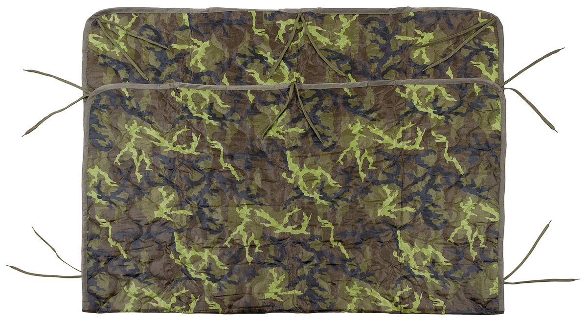 MFH Poncho Liner M95 Czech Camo Ca. 210 X150 Cm M95 Woodland