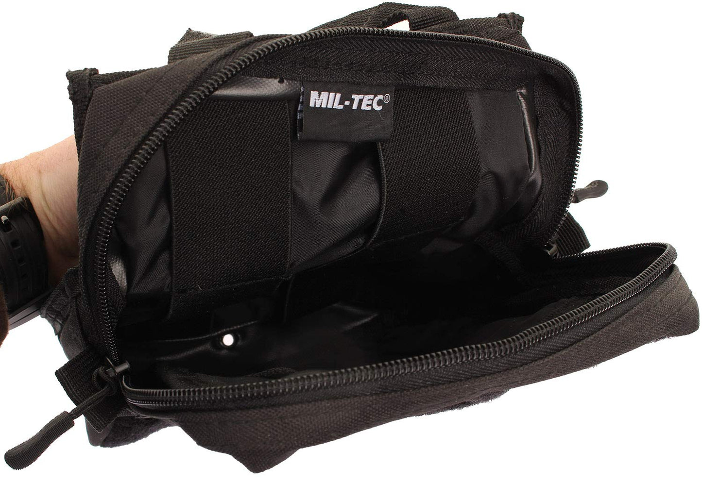 Mil-Tec Large Laser Cut MOLLE Belt Pouch Tactical Utility Bag