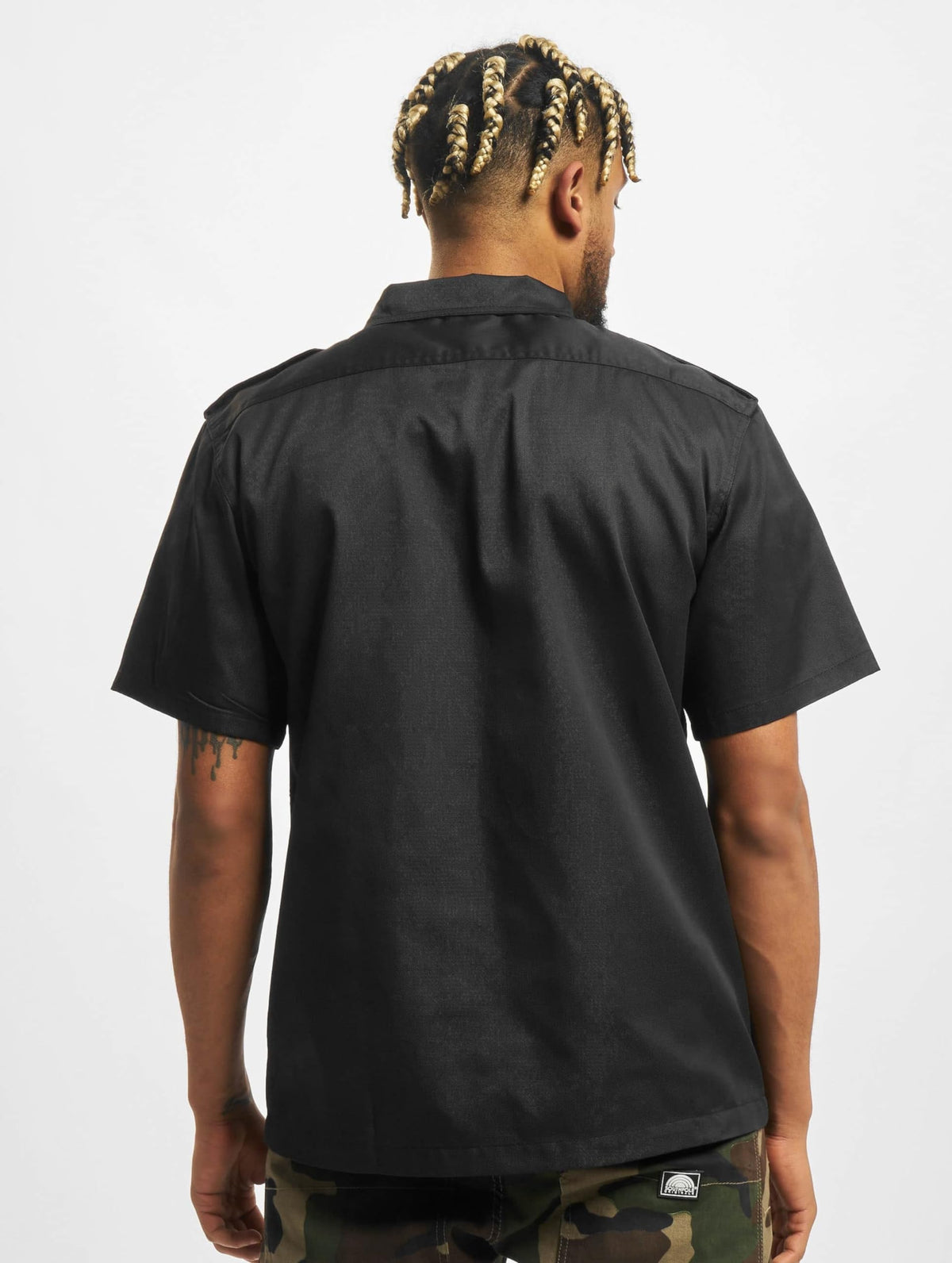 Brandit US Shirt Short Sleeve Black
