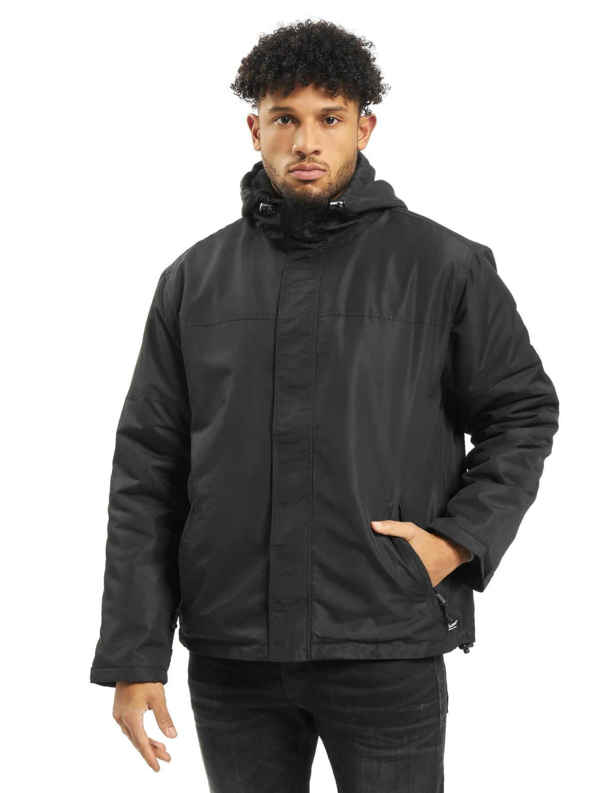 Brandit Frontzip Windbreaker Black