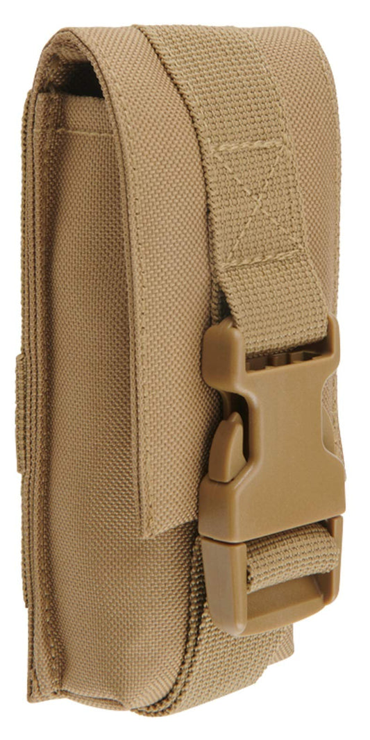 Brandit MOLLE Multi Pouch – Large, Camel, Tactical Utility Accessory Bag