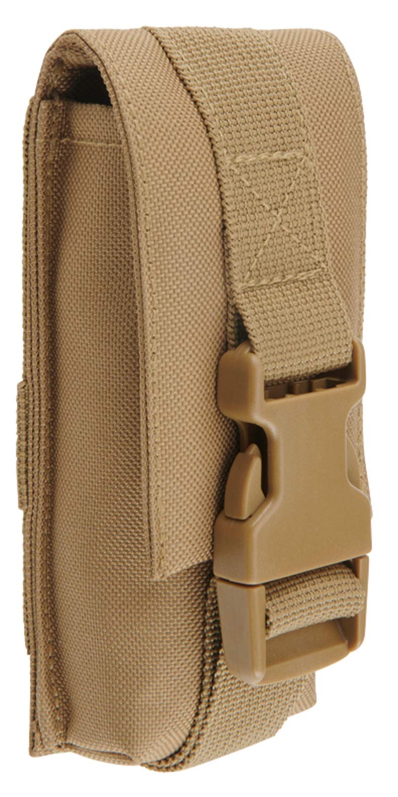 Brandit MOLLE Multi Pouch – Large, Camel, Tactical Utility Accessory Bag