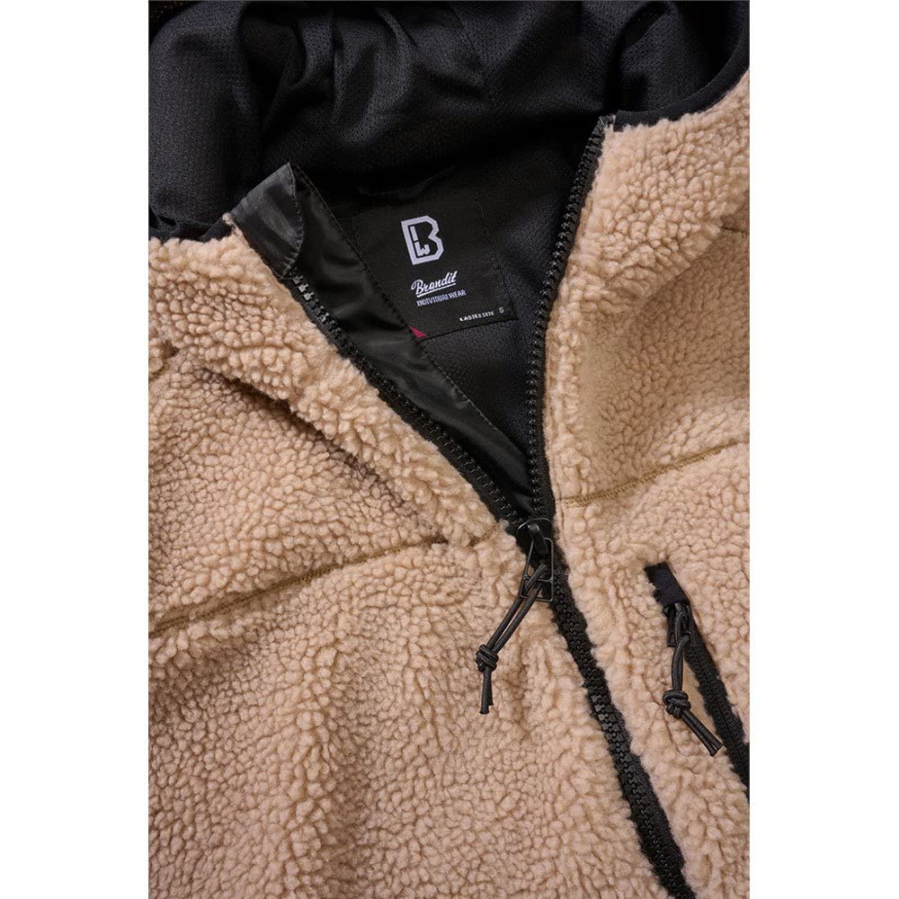 Brandit Women Teddyfleece Jacket Hooded