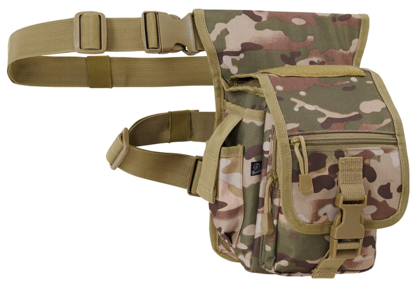 Brandit Side Kick Bag – Leg Pocket Hip Bag, Tactical Utility Pouch
