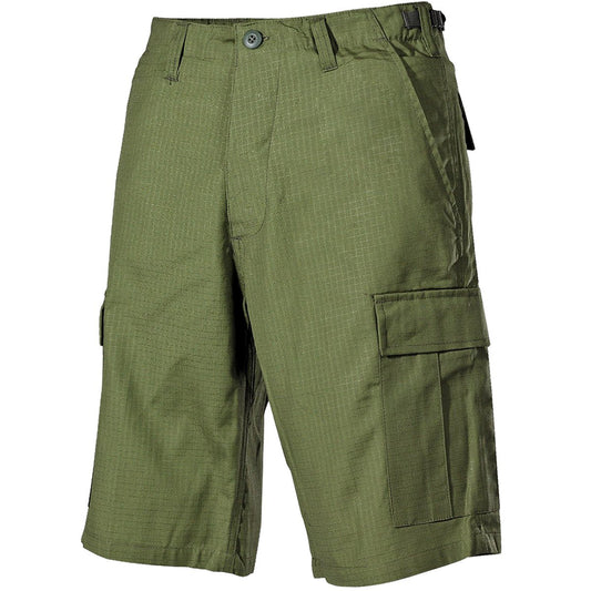 MFH Men's US BDU Bermuda Shorts Ripstop OD Green Size XXL