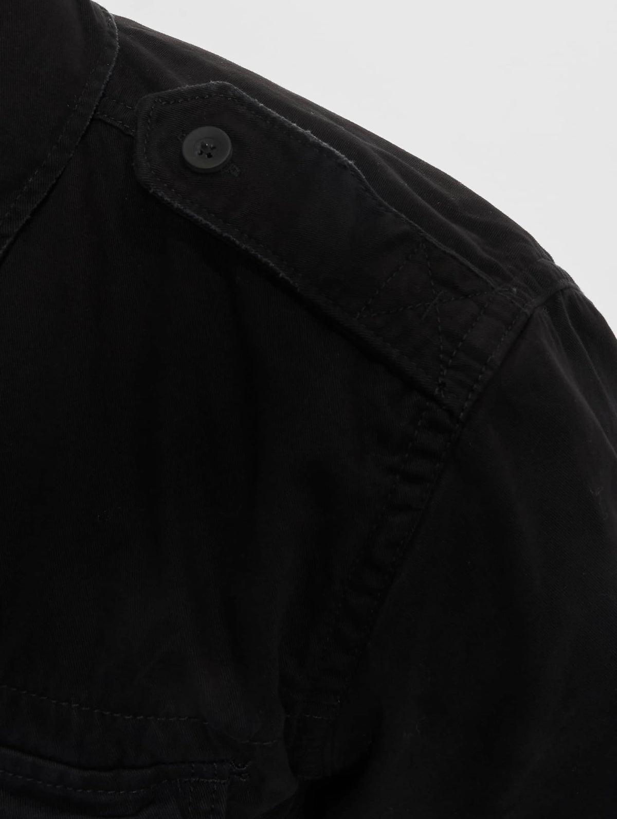 Brandit Vintage Shirt Long Sleeve Black