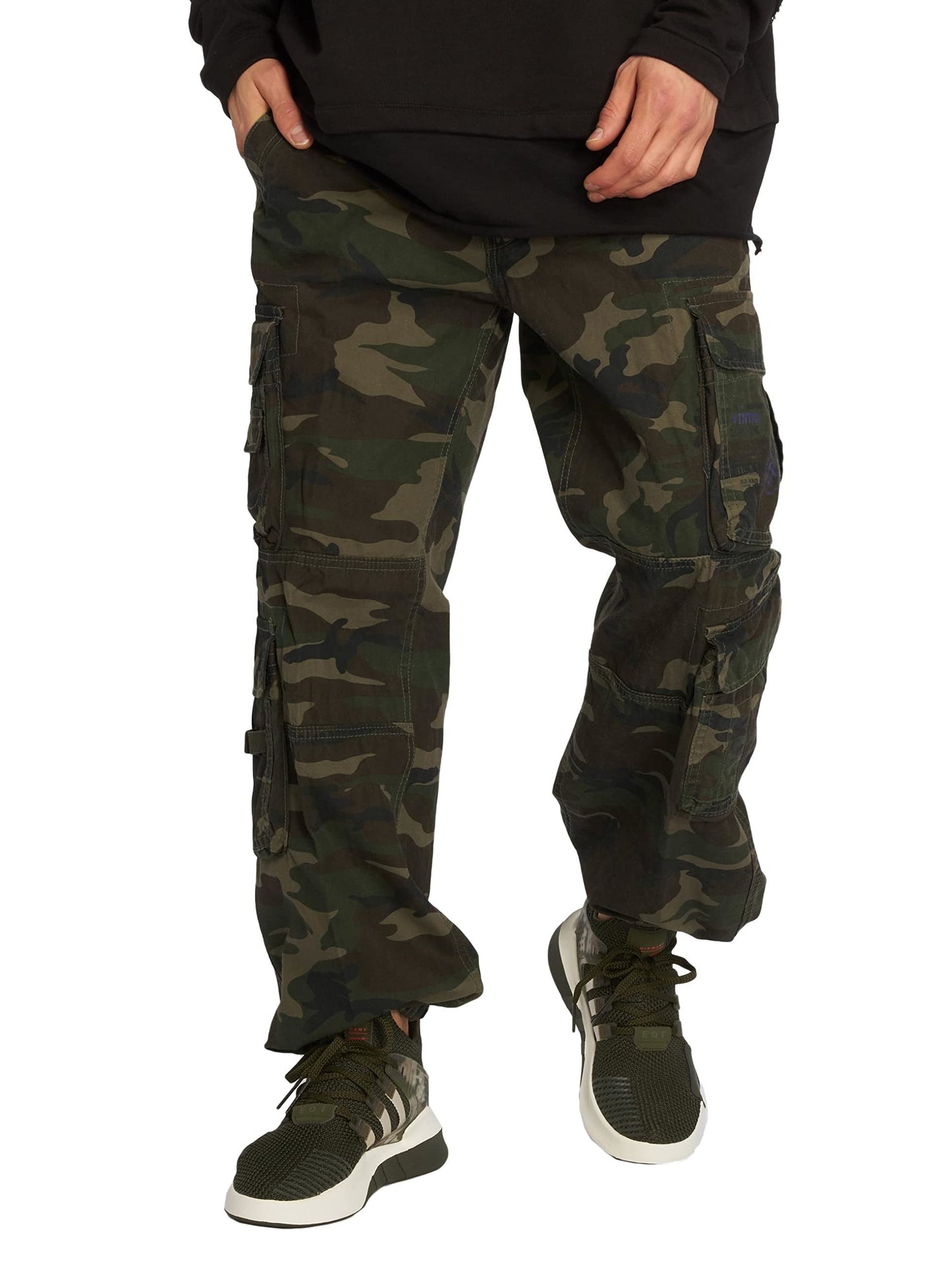 Brandit Authentic Cargo Pants – Men’s Classic Utility Trousers