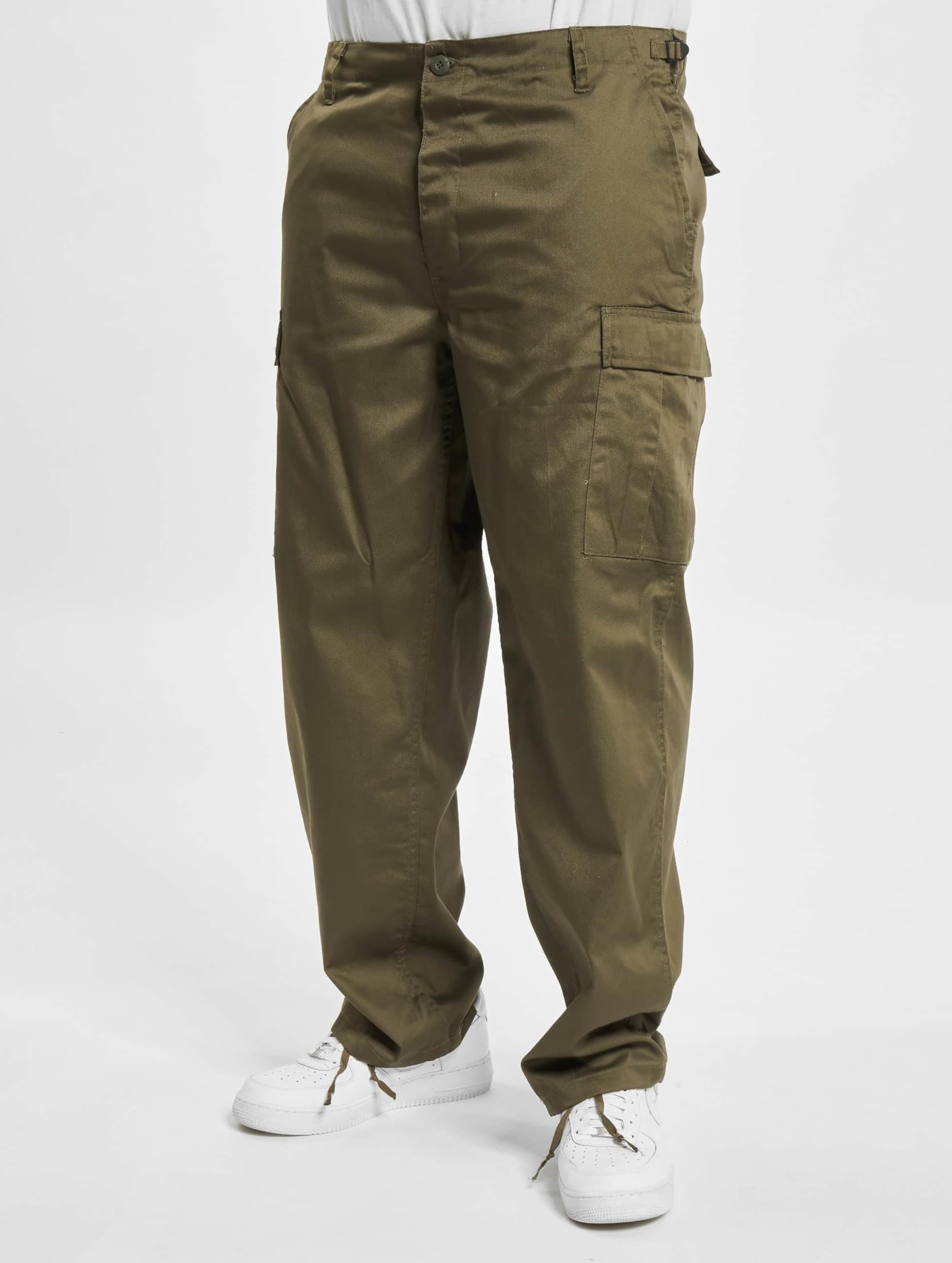 Brandit Men’s US Ranger Pants Olive XL – Military Cargo Trousers