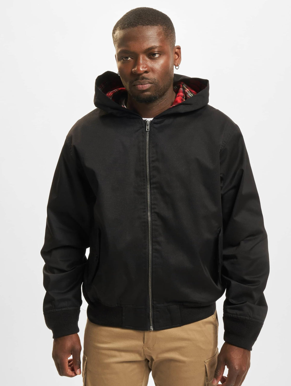 Brandit Lord Canterbury Hooded Jacket Black