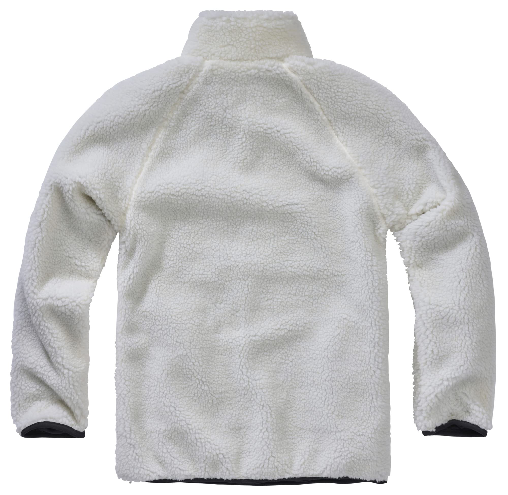 Brandit Men’s Teddyfleece Troyer White 3XL | Warm Pullover Outdoor Sweater