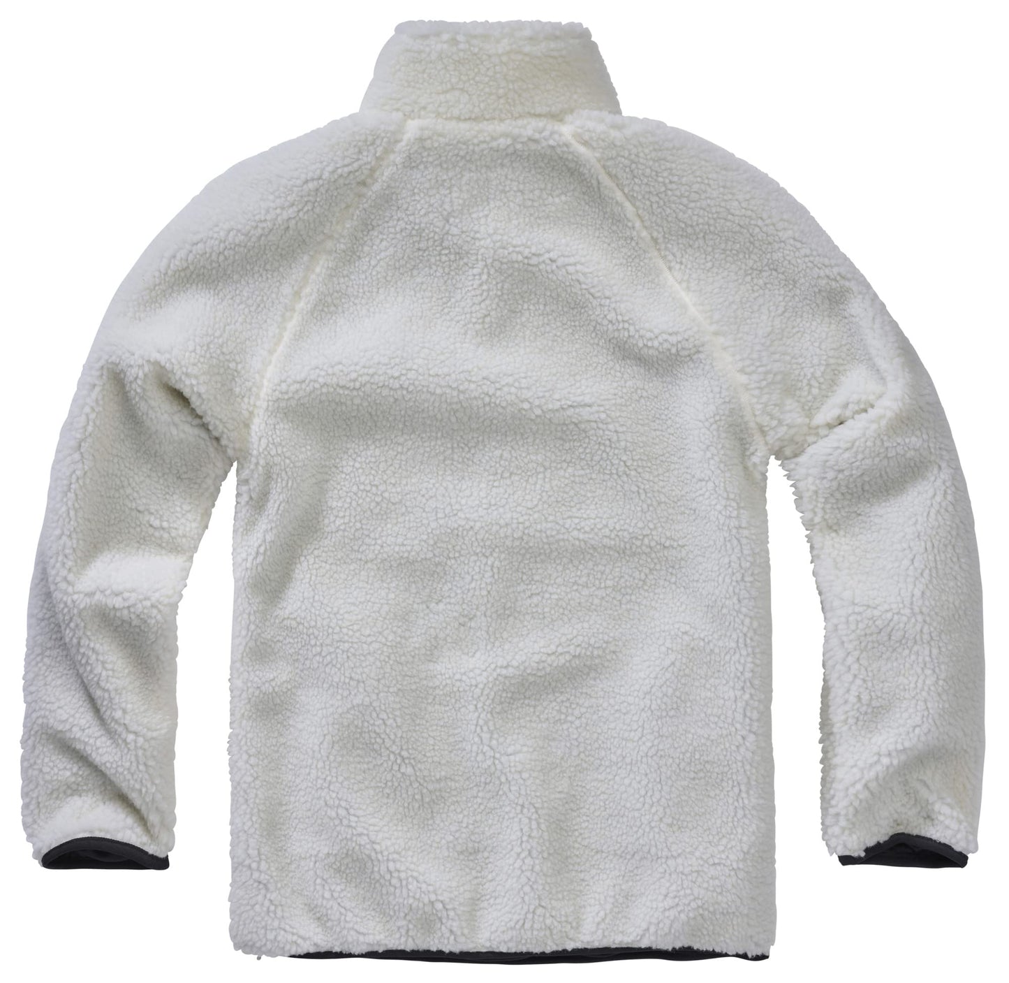 Brandit Men’s Teddyfleece Troyer White XXL | Warm Pullover Outdoor Sweater