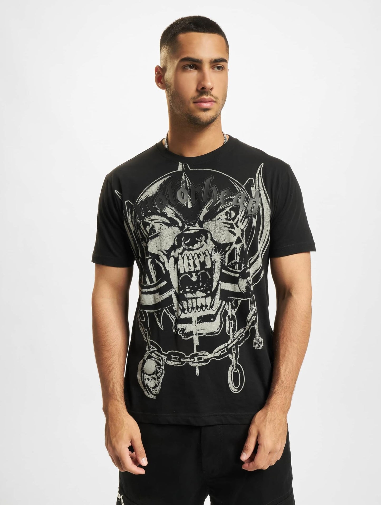 Brandit Motörhead T-Shirt Warpig Print Black – Official Cotton Band Tee