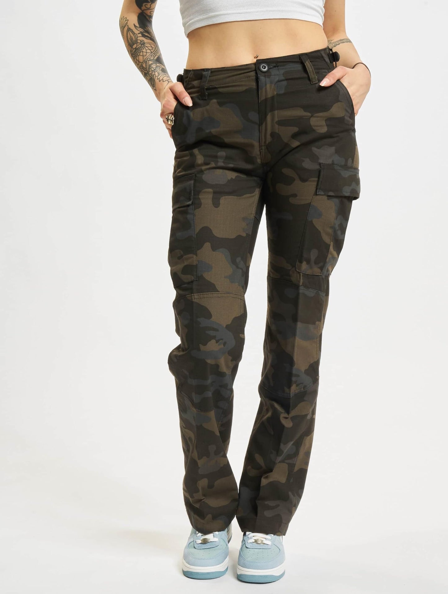 Brandit Women’s BDU Ripstop Pants – Water Repellent Tactical Trousers