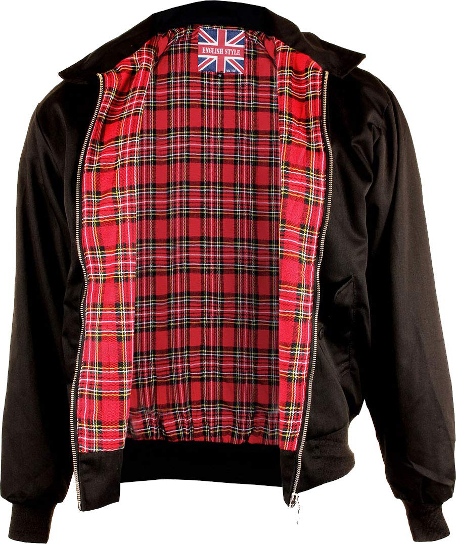 Mil-Tec Men’s Haringtone Jacket – Black