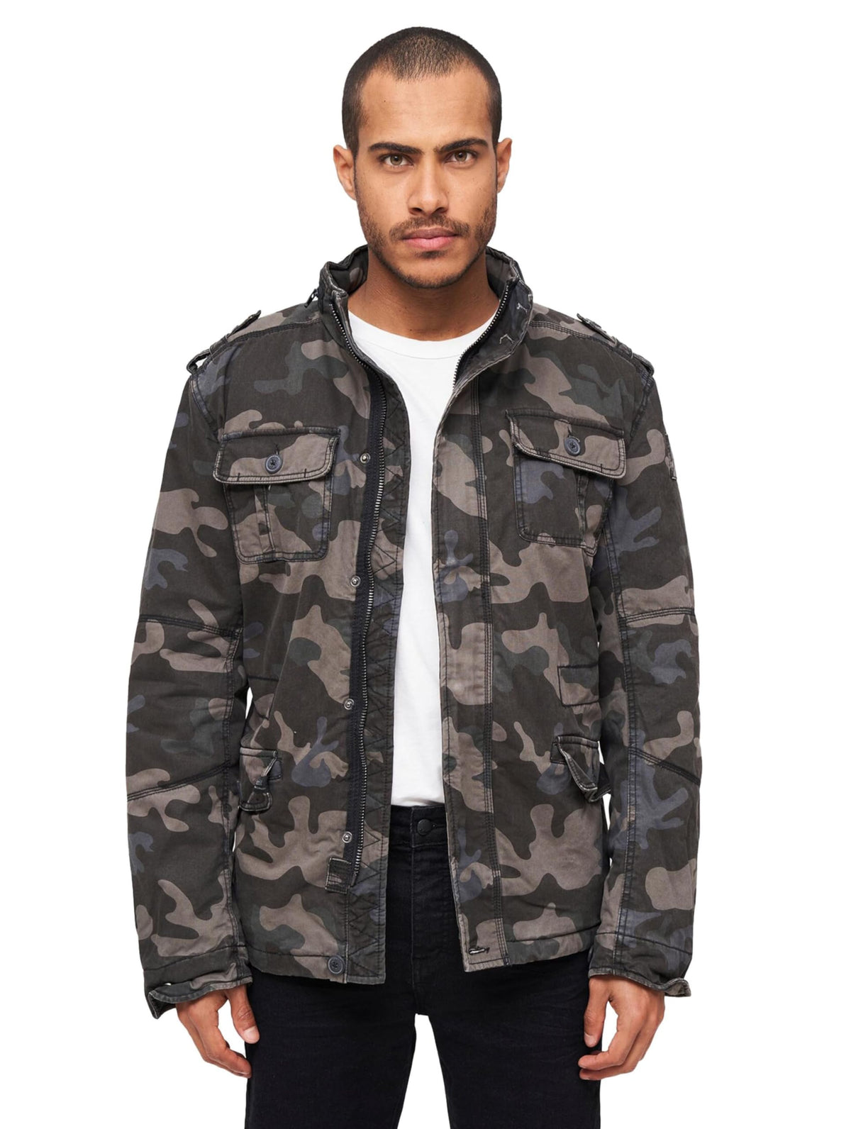 Brandit Britannia Winter Jacket Dark Camo