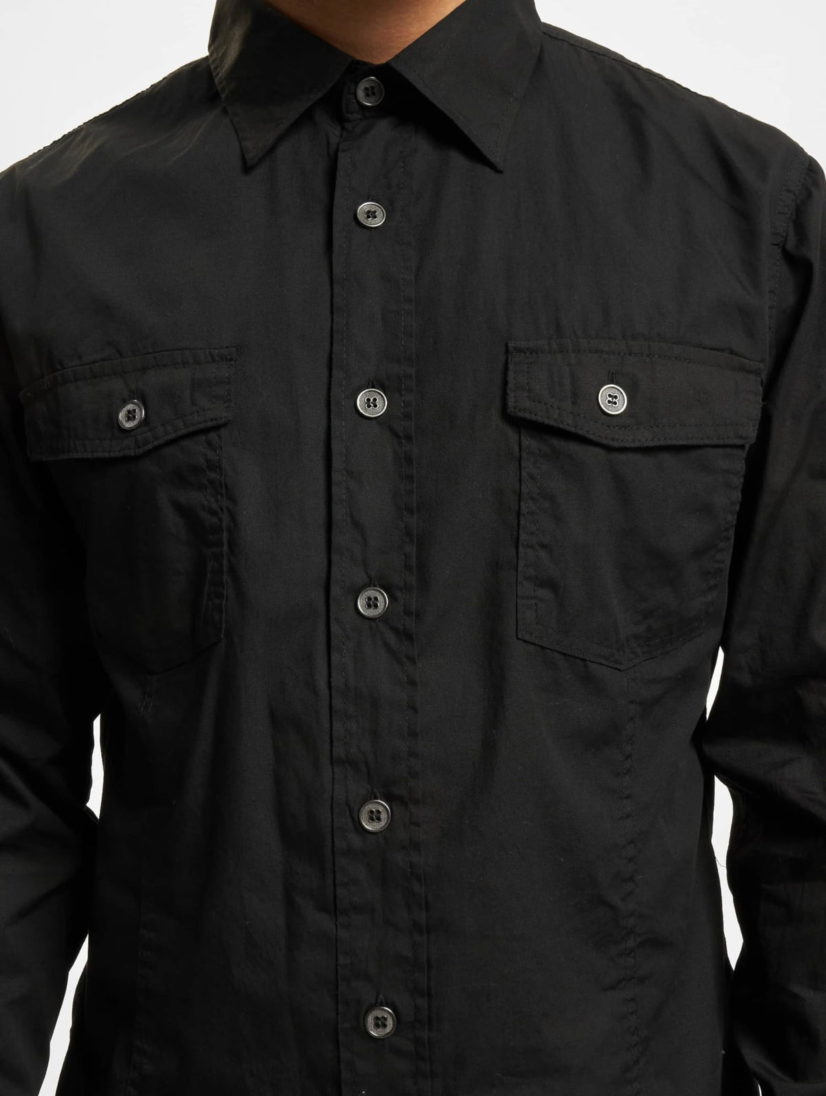 Brandit Slim Fit Shirt Long Sleeve Woodland